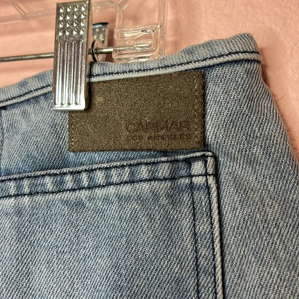 LF Carmar Denim Zip Front Shorts. Size 27